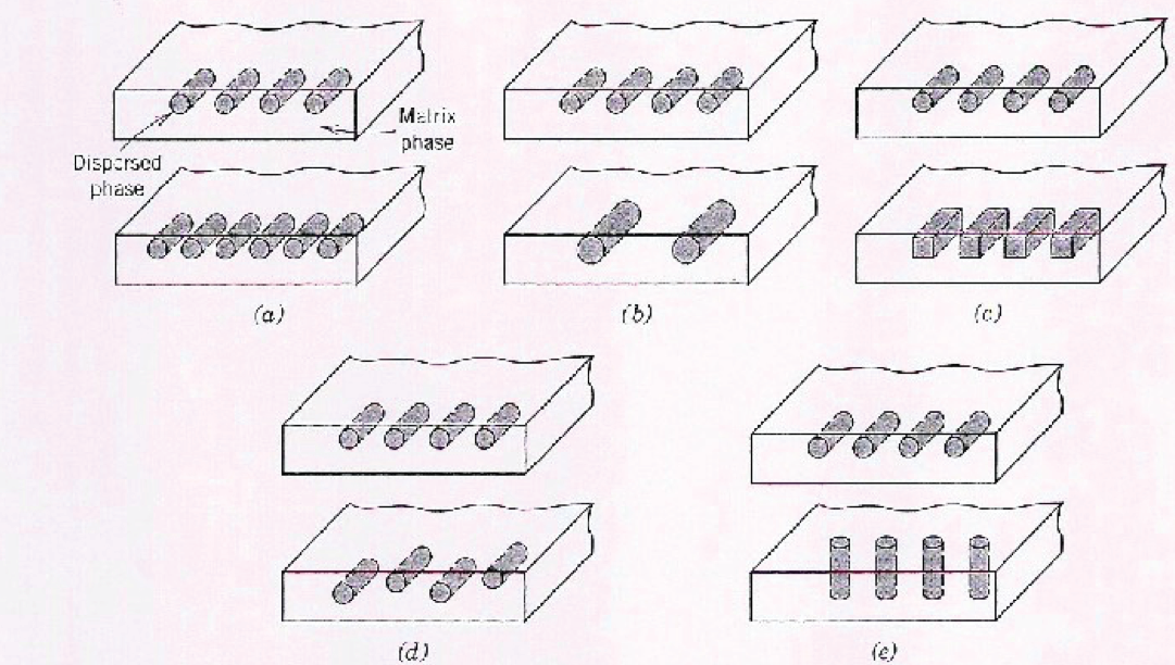 Influence of (a) concentration, (b) size, (c) shape, (d) distribution, and (e) orientation.